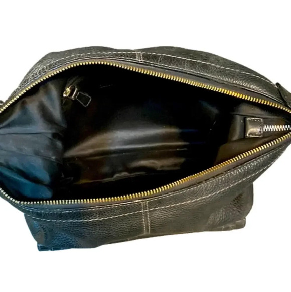 Coach in black pebbled leather - Vintage - Picture 7 of 13